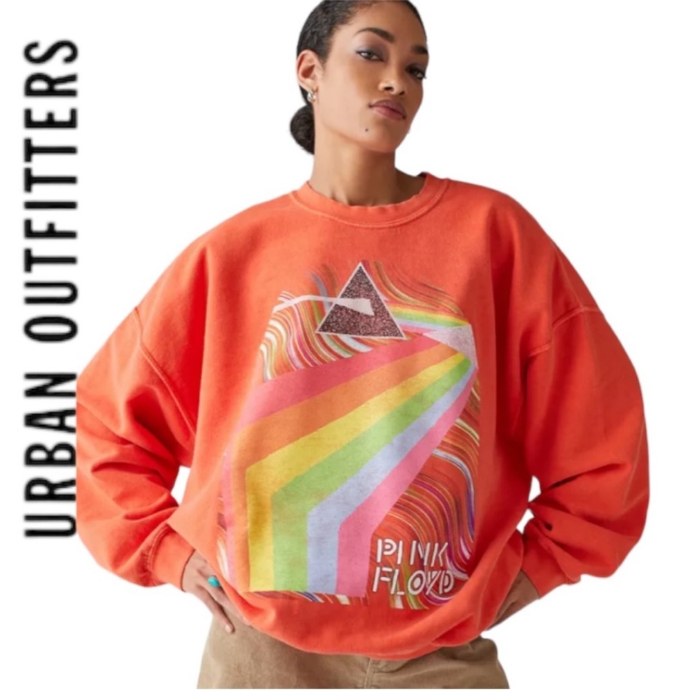 Urban Outfitters PINK FLOYD THE DARK SIDE OF THE MOON SWEATSHIRT